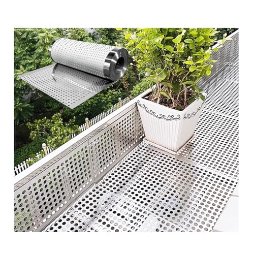 Lochplatte aus Edelstahl 304, perforierte Metallbleche, Metallgitter for Heimwerkerprojekte, verwendet for Belüftung, Dekoration, Geräteschutzabdeckung(W60*L100cm/W23.6*L39.3in) von SHUDONGDEN