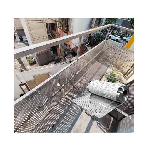 Perforiertes Stahlblech, perforiertes Metallblech aus Edelstahl 304,geeignet for Anwendungen in den Bereichen Technik,Wartung, Belüftung,Diebstahlschutz und Abschirmung(W50*L500cm/W19.6*L196.8in) von SHUDONGDEN