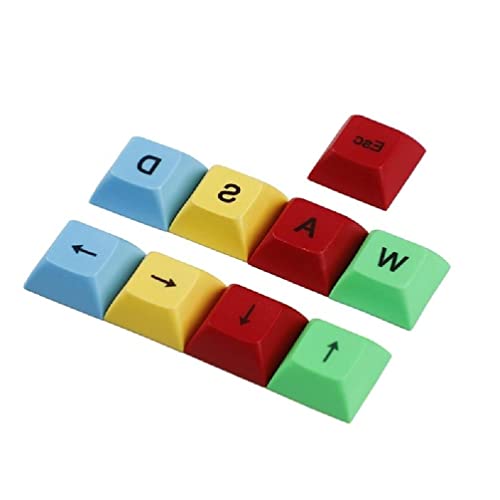 SHUIXIN PBT-Tasten mit Unterbett ESC Keycap WASD Keycap Arrows Keycap Set DSA-Profile 7.42mm Height ESC Keycap WASD Arrows Keycap Custom Keycaps SHUIXIN PBT-Tasten mit Unterbett ESC Keycap WASD Keycap Arrows Keycap Set DSA-Profile 7.42mm Height ESC Keycap WASD Arrows Keycap Custom Keycaps von SHUIXIN