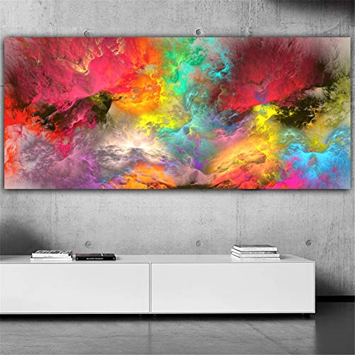 Diamond Painting Kinder Erwachsene, Diamond Painting Bilder Groß 5D Bunte Wolken Diamant Painting DIY Diamond Painting Vollbohrer Diamant Malerei Stickerei Kits für Home Wand Décor,80x220cm von SHUIYAZI