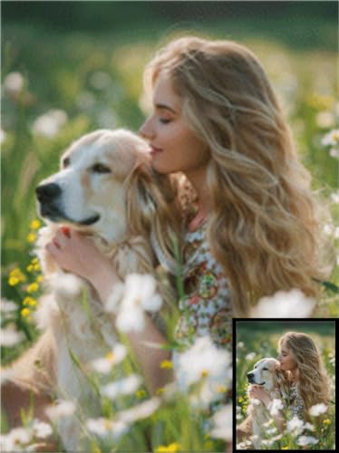 SHUIYAZI Personalisiertes Diamond Painting Eigenes Foto - 5D DIY Diamant Set für Erwachsene - Custom Full Bild Home Decor, 60x80cm C-13 von SHUIYAZI
