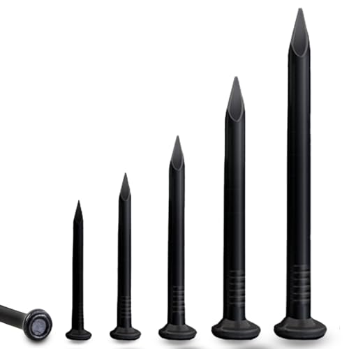 SHUNCHG 100 Stück 25mm Stahlnägel Nägel für Betonwände Holzarbeiten Ziegelstein,Bildernägel Nails Verzinkt Kohlenstoffstahl Schwarz Universeller Einsatz im Innen- und Außenbereich SHUNCHG 100 Stück 25mm Stahlnägel Nägel für Betonwände Holzarbeiten Ziegelstein,Bildernägel Nails Verzinkt Kohlenstoffstahl Schwarz Universeller Einsatz im Innen- und Außenbereich von SHUNCHG