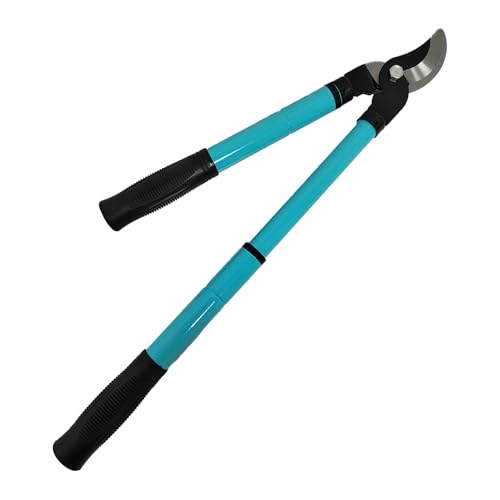 SHUNCHG Teleskop Astschere 41-59 cm, Bypass Gartenarbeit Baumschere,Leichtes Schneiden von 40 mm Dicken Ästen mit der SK5 Präzisionsstahlklinge und Antihaftbeschichtung für Frisches Holz, Scharf von SHUNCHG