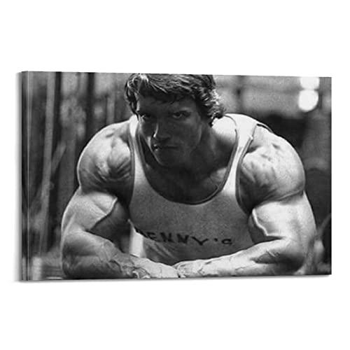 Arnold Schwarzenegger Leinwand Kunst Poster Und Wandkunst Bilddruck Moderne Familienzimmer Dekor 12x18inch(30x45cm) von SHUPSY