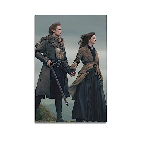 Outlander Performer Group Photo Leinwand Kunst Poster Und Wandkunst Bilddruck Moderne Familienzimmer Dekor 20x30inch(50x75cm) von SHUPSY