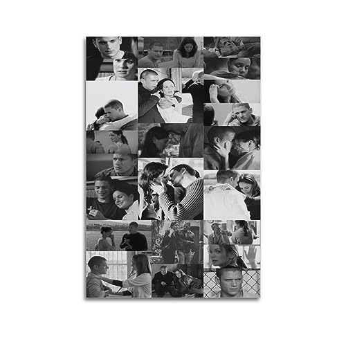Prison Break Star Collection Art Leinwand Kunst Poster Und Wandkunst Bilddruck Moderne Familienzimmer Dekor 08x12inch(20x30cm) von SHUPSY