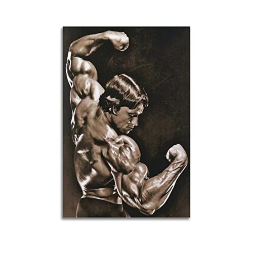 SHUPSY Arnold Schwarzenegger Bodybuilder Poster Dekorative Malerei Leinwand Wandkunst Wohnzimmer Poster Schlafzimmer Malerei 12x18inch(30x45cm) von SHUPSY