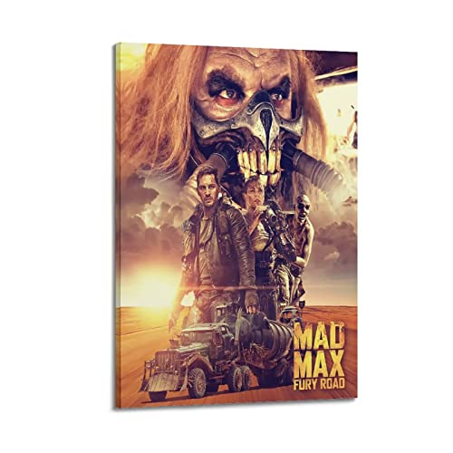 SHUPSY Mad Max Fury Road Movie Fan Art Poster Dekorative Malerei Leinwand Wandkunst Wohnzimmer Poster Schlafzimmer Malerei 12x18inch(30x45cm) von SHUPSY