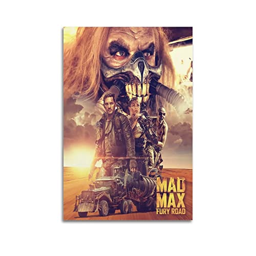 SHUPSY Mad Max Fury Road Movie Fan Art Poster Dekorative Malerei Leinwand Wandkunst Wohnzimmer Poster Schlafzimmer Malerei 24x36inch(60x90cm) von SHUPSY