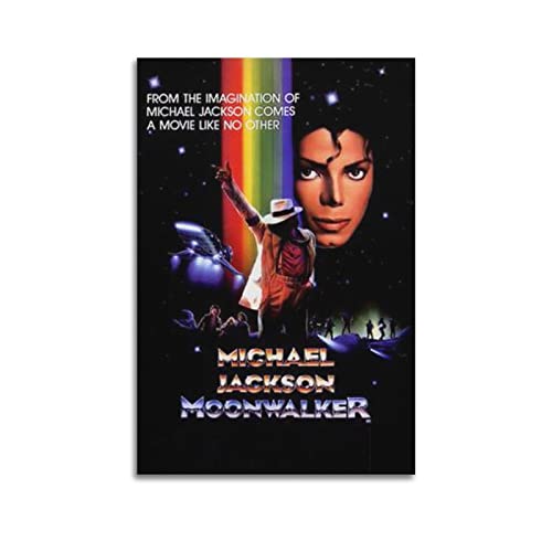 SHUPSY Michael Jackson Colorful Poster Dekorative Malerei Leinwand Wandkunst Wohnzimmer Poster Schlafzimmer Malerei 24x36inch(60x90cm) von SHUPSY