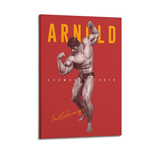 SHUPSY Star Arnold Schwarzenegger Bodybuilding Art Poster Dekorative Malerei Leinwand Wandkunst Wohnzimmer Poster Schlafzimmer Malerei 16x24inch(40x60cm) von SHUPSY