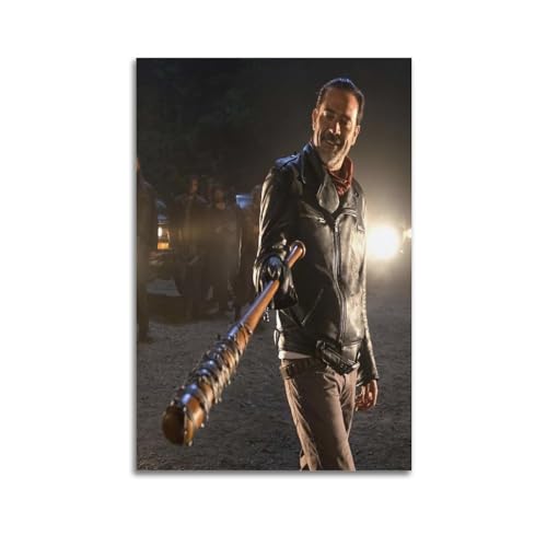 SHUPSY The Walking Dead Role Negan Poster Dekorative Malerei Leinwand Wandkunst Wohnzimmer Poster Schlafzimmer Malerei 16x24inch(40x60cm) von SHUPSY