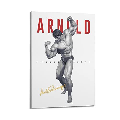 Star Arnold Schwarzenegger Bodybuilding Classics Art Leinwand Kunst Poster Und Wandkunst Bilddruck Moderne Familienzimmer Dekor 12x18inch(30x45cm) von SHUPSY