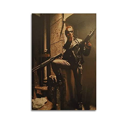 The Terminator Actor Stills Poster Dekorative Malerei Leinwand Wandkunst Wohnzimmer Poster Schlafzimmer Malerei 24x36inch(60x90cm) von SHUPSY