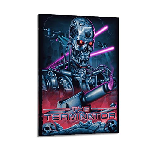 The Terminator Leinwand Kunst Poster Und Wandkunst Bilddruck Moderne Familienzimmer Dekor 12x18inch(30x45cm) von SHUPSY