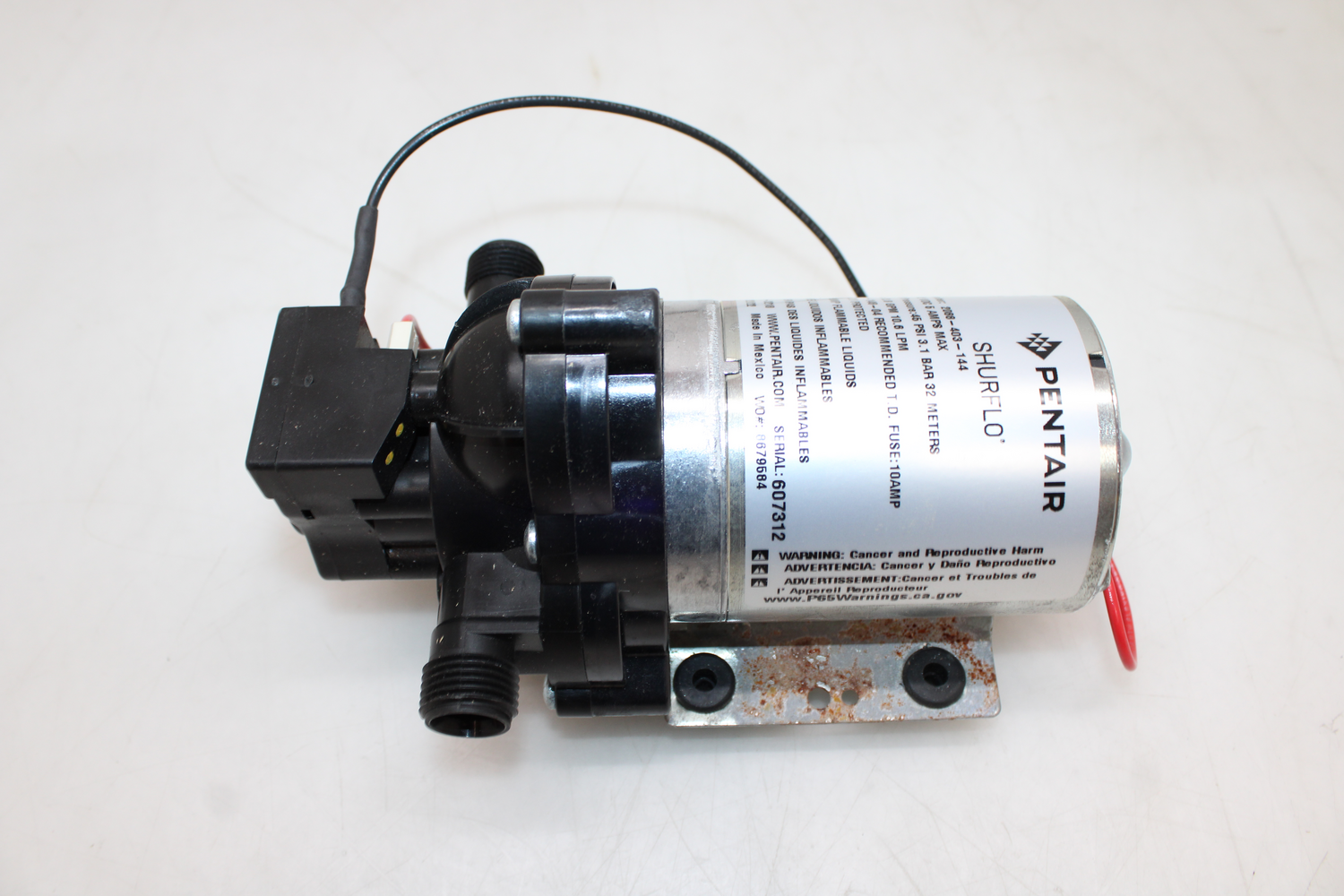Shu Rflo Niedervolt Druckwasserpumpe Klarwasserpumpe Wasserpumpe Defektware D-Ware von SHURflo