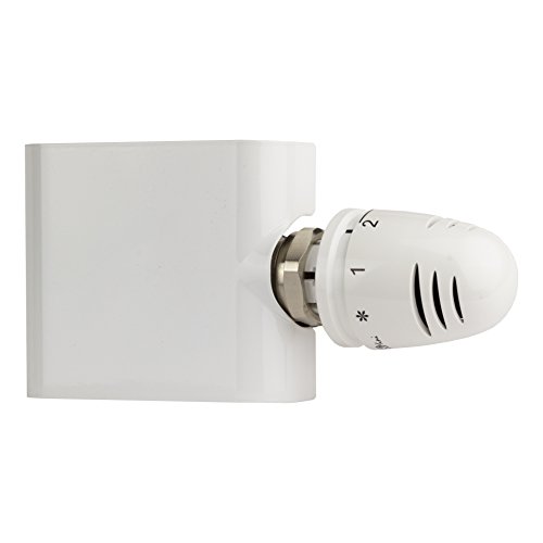Ventil-Armaturen Set Multiblock Universal für Heizkörper Badheizkörper mit Mittelanschluss für Einrohrsystem (Durchgang (Rohre aus dem Boden), Weiß) von SHV
