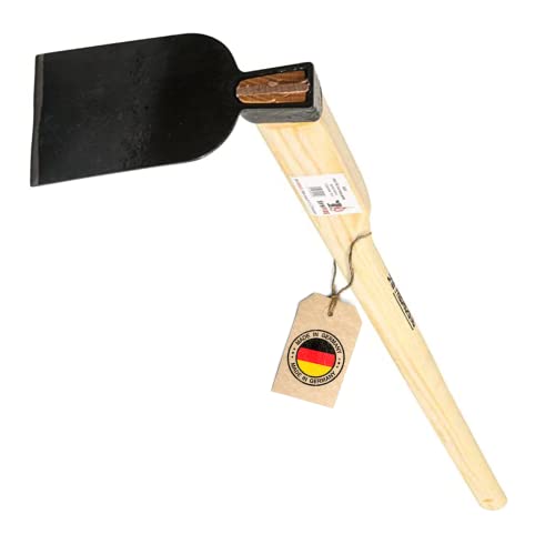 Kleinhacke - Profi-Gartenhacke aus Spezialstahl und sehr robust - 135cm Stiel - für weiche und Harte Böden von SHW-FIRE von SHW-FIRE