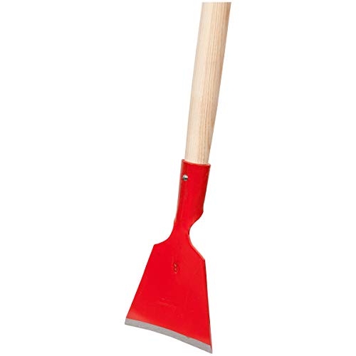 SHW-FIRE Rindenschäler in Bayerischer Form mit 140mm Breite und 120mm Holzstiel aus hochwertigem Spezialstahl Made in Germany von SHW-FIRE