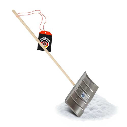 SHW-FIRE | Angara Schneeschieber Aluminium 35x50 cm mit Klemmfix Schnellbefestigung und robustem Holzstiel, ideal für effiziente Schneeräumung | Made in Germany SHW-FIRE | Angara Schneeschieber Aluminium 35x50 cm mit Klemmfix Schnellbefestigung und robustem Holzstiel, ideal für effiziente Schneeräumung | Made in Germany von SHW-FIRE