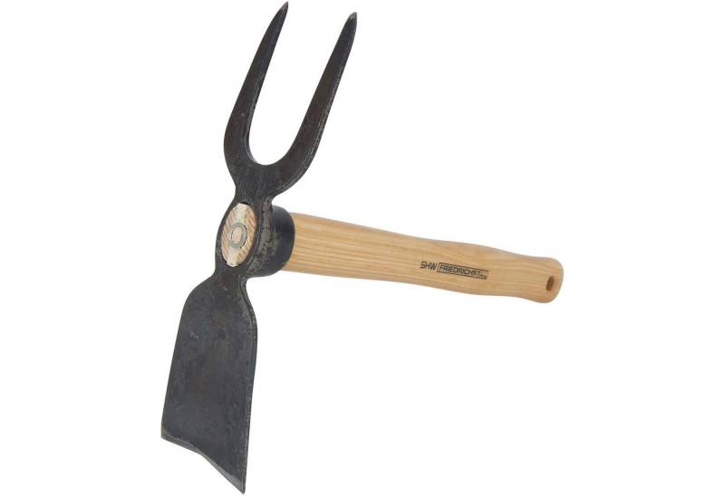 SHW Gartenhacke SHW Häulein mit 33 cm langem Eschenstiel, Geschmiedet aus Spezialstahl von SHW