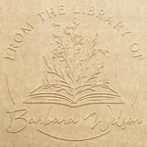 Buchprägestempel, geprägter Metallstempel, Ex Libris Library, mit Ihrem Namen oder Design Buchprägestempel, geprägter Metallstempel, Ex Libris Library, mit Ihrem Namen oder Design von SHWorkshop
