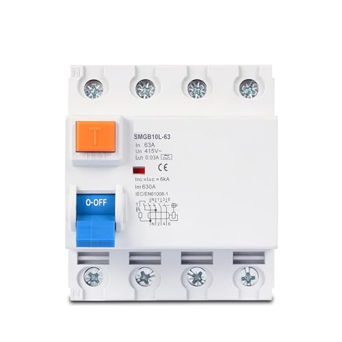 4P Typ A RCCB Fehlerstrom-Schutzschalter(32A) von SHYEGUMUZA