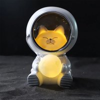 Haustier-Astronauten-Katzenlampe, niedliche USB-Nachtlichter für Kinder, Geburtstagsgeschenk für Kinder (Haustierkatze) von SHYF