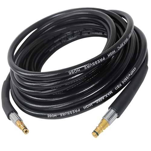 SHYICHENG 10m Hochdruckreiniger Schlauch für Kärcher K2 K3 K4 K5 K6 K7, Hochdruckschlauch mit Quick Connect System, Hochdruckreiniger Zubehör, Hochdruck Verlängerung Ersatzschlauch SHYICHENG 10m Hochdruckreiniger Schlauch für Kärcher K2 K3 K4 K5 K6 K7, Hochdruckschlauch mit Quick Connect System, Hochdruckreiniger Zubehör, Hochdruck Verlängerung Ersatzschlauch von SHYICHENG