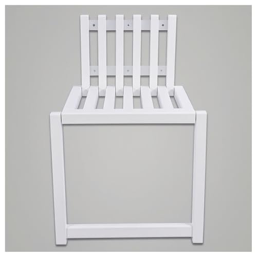 SHYM Unsichtbarer Klappstuhl Aus Massivholz H 42cm Tragkraft 150Kg Wandmontierte Klappstühle Mit Beindesign 90°-Klappdicke 4cm Schuhbank Für Den Hauseingang von SHYM