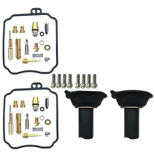 SHYYBD Reparatursatz Für Motorradvergaser Für HYOSUNG GT125R GT GV125 GV 125 GT125 Vergaser-Schwimmermembran-Baugruppe, Reparaturteile Vergaser-Reparatursatz(Kit 5) von SHYYBD