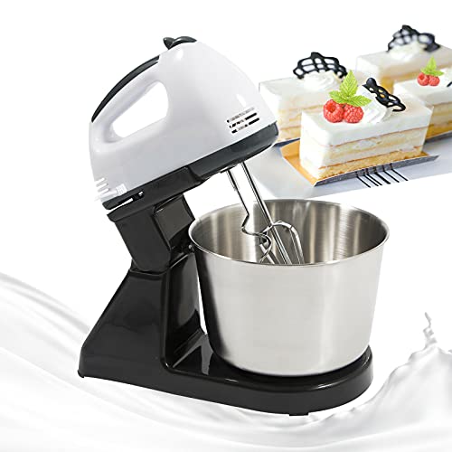 1.7L Küchenmaschine Elektrisches Knetmaschine Rührmaschine Standmixer 7-Gang Teig Rührmaschine Stabmixer Küchenmaschinen Rührgeräte Mixer von SHZICMY
