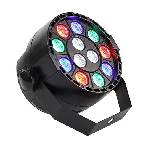 4 Stück 7 Kanäle Bühnenscheinwerfer LED Scheinwerfer RGB DMX512 DJ Spot Effekte Licht Discolicht Beleuchtung für Stage DJ Party Show Bar Halloween Weihnachten von SHZICMY