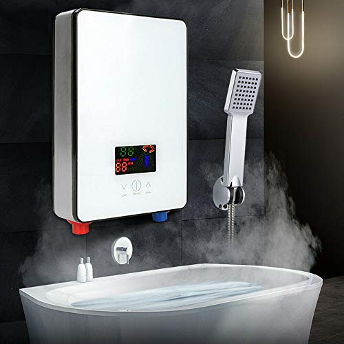 6500W 220V Warmwasser Bade Sofort Durchlauferhitzer IPX4 Dusche Set Digital Tankless Durchlauferhitzer Warmwasser Kit für Badezimmer Küche von SHZICMY