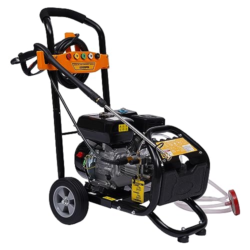 Benzin Hochdruckreiniger Garten Flächenreiniger Hochdruck Dampfstrahler Dreckfräse 7,5 PS 3600 RPM OHV-Motor Reinigungsgerät Mobil Druckreiniger Benzin Hochdruckreiniger Garten Flächenreiniger Hochdruck Dampfstrahler Dreckfräse 7,5 PS 3600 RPM OHV-Motor Reinigungsgerät Mobil Druckreiniger von SHZICMY