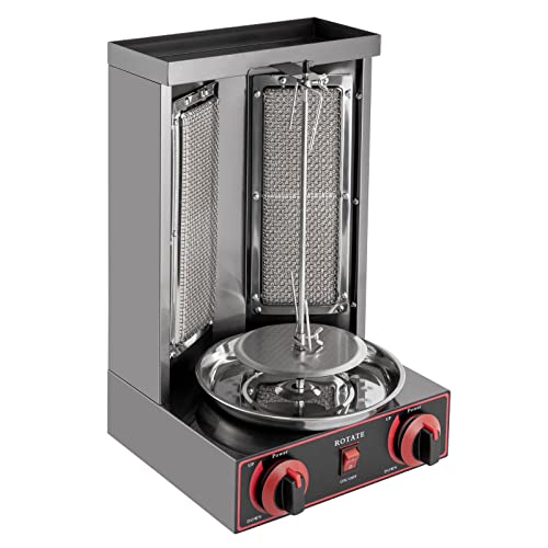 Dönergrill Gas Kebab Machine, Elektrische LPG Kebab Maschine Vertical Gyrosgrill Grillofen Mit Temperatureinstellschalter 3000W 220V Dönergrill Gas Kebab Machine, Elektrische LPG Kebab Maschine Vertical Gyrosgrill Grillofen Mit Temperatureinstellschalter 3000W 220V von SHZICMY