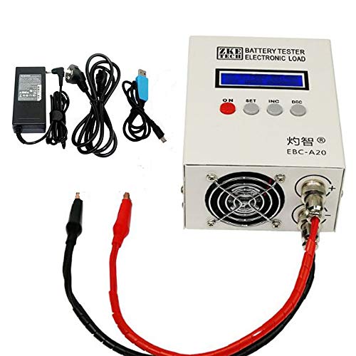 EBC-A20+ Elektronische Last Battery Tester Lithium/Blei-Säure Batterie Kapazitätstester Batterietestgerät für mobile Akku Kapazität 85W von SHZICMY