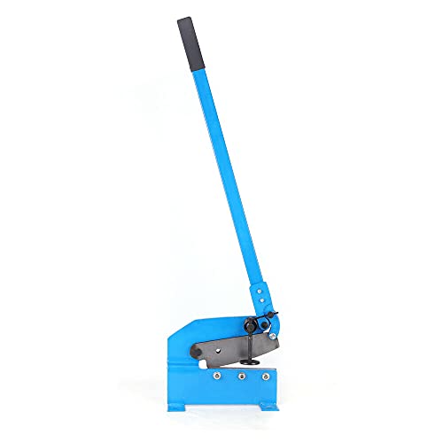 SHZICMY Handhebelschere Hebelschere Stahl Blechschere Schlagschere Blech Metallschere Manuell Metall-Cutter Stangenplatte Scher Schneidet Blech 125mm/200mm (200mm) von SHZICMY