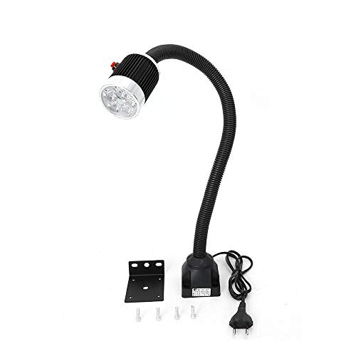 LED Maschinenleuchte CNC Drehmaschine Lampe 5W Arbeitsleuchte Flexibel Lampe Arm Werkzeug Lampe (Feste Base) von SHZICMY