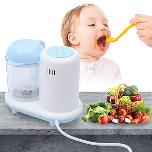 Multifunktions Babynahrungszubereiter, 1.05L Elektrische Wärmen Kochen Babybrei Zubereiter Food Mixer, Baby Nahrungszubereitung, Hausmannskost für Babys und Kleinkinder von SHZICMY