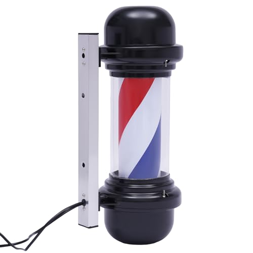 20 Zoll Barbierstab Leuchtkugel Barbershop Sign Barber Pole LED Licht Drehbare & Rot Weiß Blau Streifen Rotierende Mauer Lampe 20 Zoll Barbierstab Leuchtkugel Barbershop Sign Barber Pole LED Licht Drehbare & Rot Weiß Blau Streifen Rotierende Mauer Lampe von SHZICMY