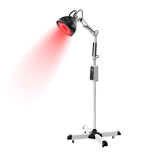 SHZICMY 300W TDP Lampe Infrarot-Akupunktur-Therapie Lamp Infrarot Wärmelampe Therapie Zeiteinstellung zur Linderung Rücken Nacken Schulter Knie Muskelverspannungen von SHZICMY