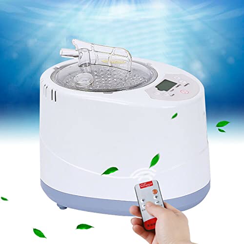 SHZICMY 9 Gang Heimsauna Dampferzeuger mit Fernbedienung, Sauna 3L 1000W Tragbare Wärmekabine SPA Dampferzeuger Remote von SHZICMY