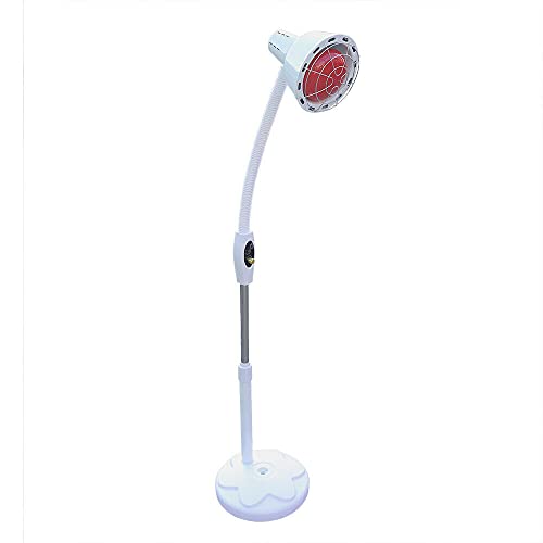 SHZICMY Infrarot Lampen 275W Infrarotlampe Wärmelampe Rotlicht Lampe Massagelampe Infrarotlampe mit Ständer von SHZICMY