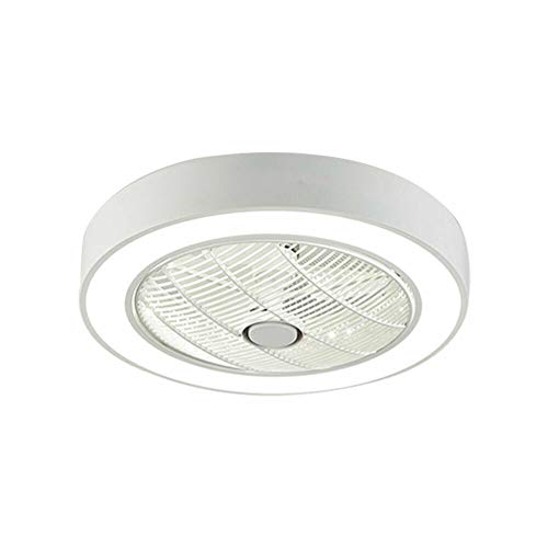 SHZICMY LED Deckenventilator mit Licht Modern Fan Licht Deckenlampe 3 Lichtfarben 3 Ganglüftergeschwindigkeiten mit Fernbedienung Schlafzimmer Wohnzimmer Deckenleuchte 22-Zoll von SHZICMY