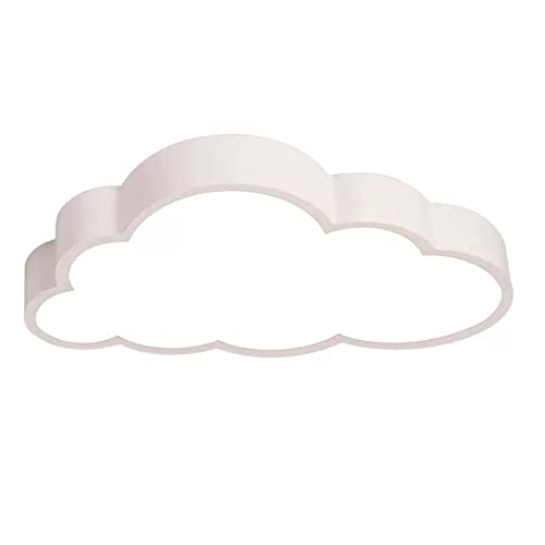 SHZICMY LED Wolkenform Deckenleuchte Weiß Stoff Wolken Deckenlampe Mädchen Kinderzimmer Kronleuchter Hängeleuchte Pendelleuchte für Schlafzimmer von SHZICMY