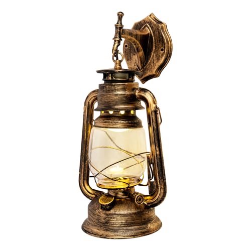 SHZICMY Wandleuchten Vintage E27 Wandlampe Außenwandleuchte Retro Lampe Leuchte Wandleuchte für Wohnzimmer Cafe Bar (D) von SHZICMY