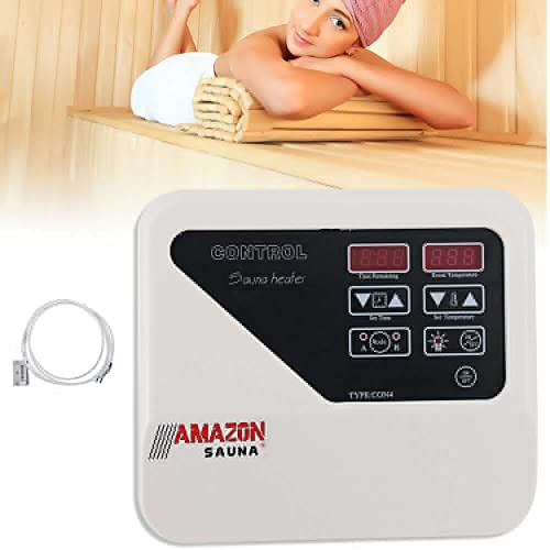 Saunasteuerung Sauna External Controller Für 3-9KW Steuergerät Saunasteuergerät, Überhitzungsschutz von SHZICMY