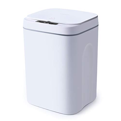 SHZICMY Smart Sensor Mülleimer Abfallbehälter mit Deckel 16L Automatik Mülleimer Küchenabfalleimer von SHZICMY