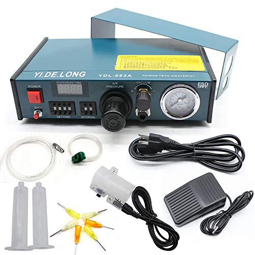SHZICMY YDL-983A Auto Kleber Dispenser Automatischer Klebstoffspender Digital Steuerungs Glue Dispenser Lotpaste Autokleber Dispenser 220V SHZICMY YDL-983A Auto Kleber Dispenser Automatischer Klebstoffspender Digital Steuerungs Glue Dispenser Lotpaste Autokleber Dispenser 220V von SHZICMY